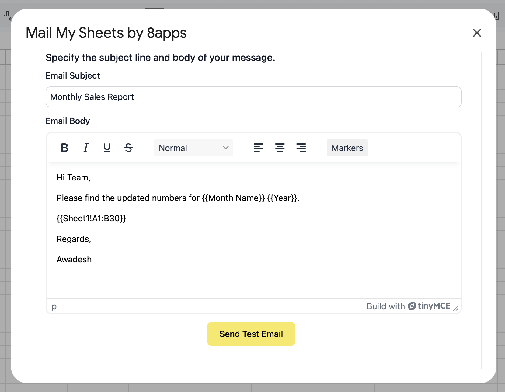 Test Email