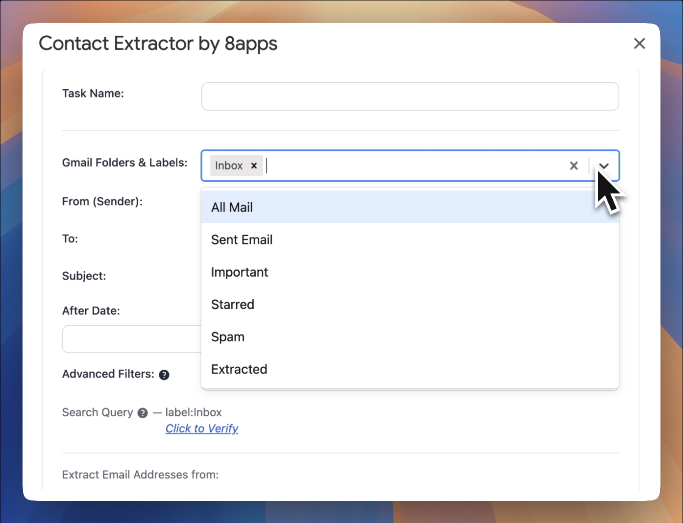 Filter Task