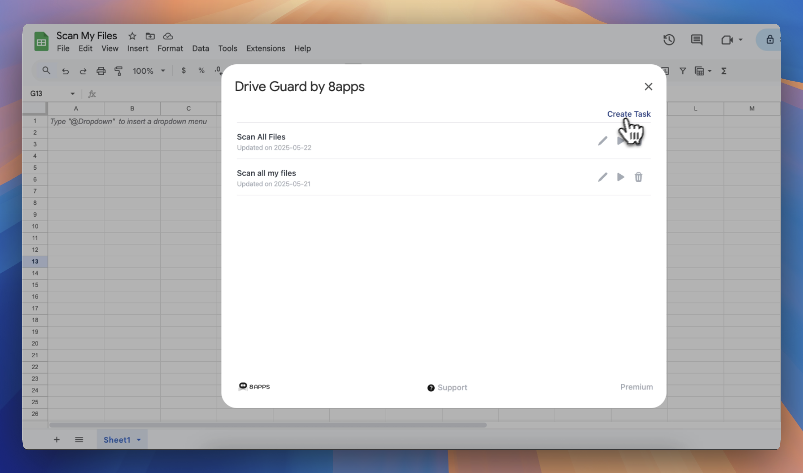 Create a New Task